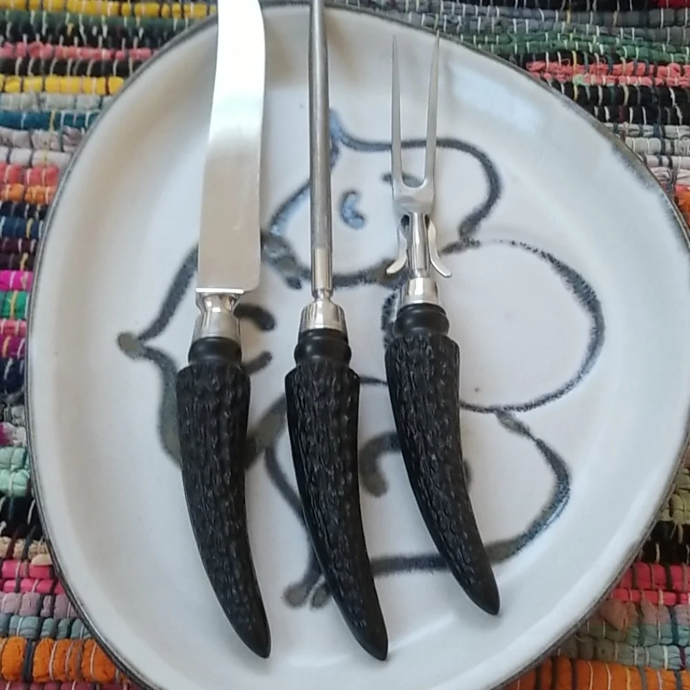 VTG Royal Brand Sheffield England 3PC carving set